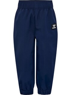 Зауженные тренировочные брюки Hummel, темно-синий