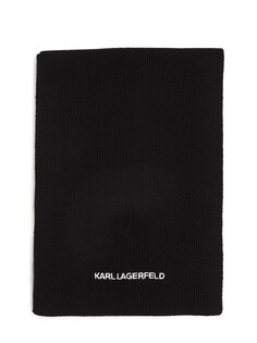 Шарф Karl Lagerfeld Essential, черный