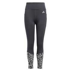 Узкие тренировочные брюки Adidas Optime, светло-серый/темно-серый