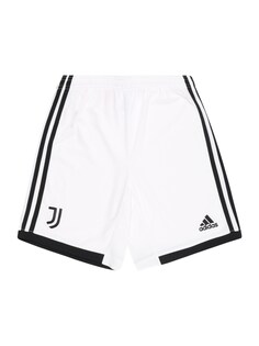 Обычные тренировочные брюки ADIDAS PERFORMANCE Juventus 22/23 Home, белый