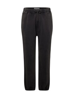 Зауженные брюки Abercrombie &amp; Fitch ESSENTIAL, черный