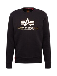 Толстовка обычного кроя Alpha Industries, черный