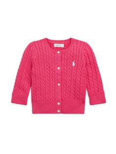 Вязаный кардиган Polo Ralph Lauren, розовый