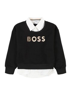 Толстовка BOSS Kidswear, черный