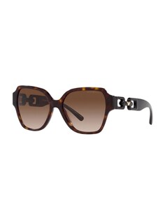 Солнечные очки Emporio Armani, коричневый/охра