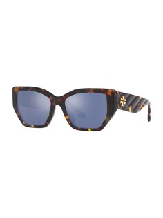 Солнечные очки Tory Burch 0TY7187U 53 19441U, коньяк/темно-коричневый