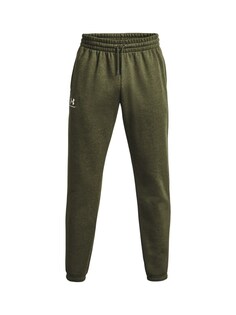 Зауженные тренировочные брюки Under Armour Essential, зеленый