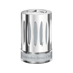 Аромат Mercedes-Benz Club для мужчин с нотами грейпфрута, кардамона и сухой древесины, 0,7 унции Edt Mini Spray, Mercedes Benz