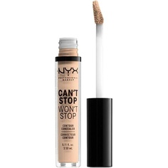 Can&apos;T Stop Won&apos;T Stop Консилер для контура, 3,5 мл, ванильный оттенок 06, Nyx Professional Makeup