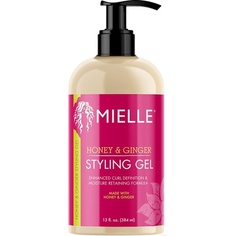 Гель для укладки с медом и имбирем, 13 унций, 384 мл, Mielle Organics