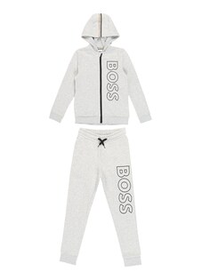 Тренировочный костюм BOSS Kidswear KOMBINATION, пестрый серый