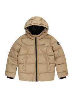 Зимняя куртка BOSS Kidswear, бежевый