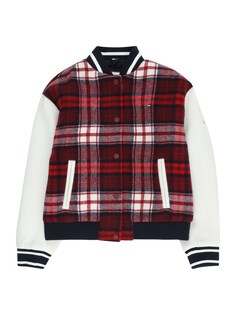 Межсезонная куртка Tommy Hilfiger, огненно-красный/темно-красный