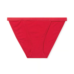 Трусы Victoria&apos;s Secret Stretch Cotton String Bikini Classic, красный