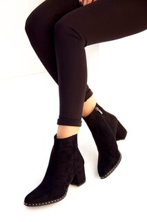 C654013302 Черные женские ботинки Fox Shoes