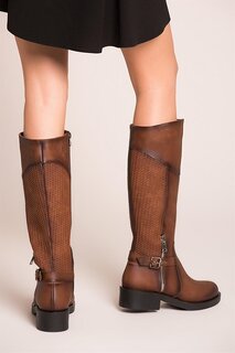 C674270109 Светло-коричневые женские ботинки Fox Shoes