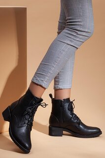 D502 Женские повседневные ботинки на каблуке Daxtors, черный