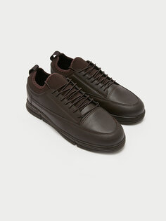 Мужская классическая обувь со шнуровкой LCW STEPS, коричневый