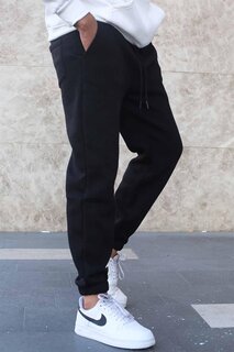 Черные базовые мужские спортивные штаны 5482 MADMEXT