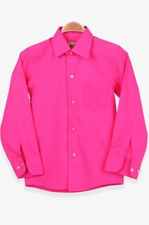 Рубашка для мальчика базовая розовая (8–13 лет) Breeze