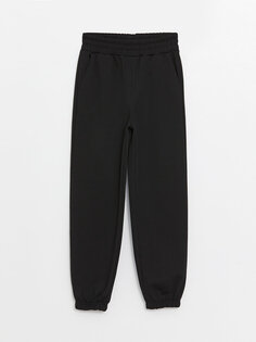 Женские однотонные спортивные штаны для джоггеров с эластичной резинкой на талии LCW Casual, новый черный