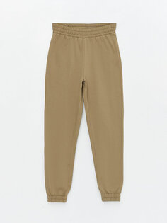 Женские однотонные спортивные штаны для джоггеров с эластичной резинкой на талии LCW Modest, хаки