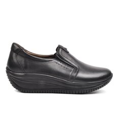 Черные женские классические туфли из натуральной кожи 8628 Voyager
