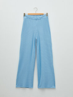 Женские однотонные спортивные штаны с эластичной резинкой на талии LCW Casual, синий