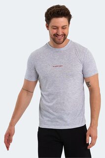 Мужская футболка PATSY с коротким рукавом цвета экрю SLAZENGER