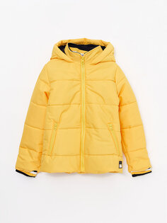 Базовое пальто с капюшоном для мальчика SOUTHBLUE, средний желтый