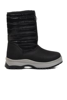 Черные зимние ботинки Staye-P для девочек с флисовой подкладкой Ayakmod