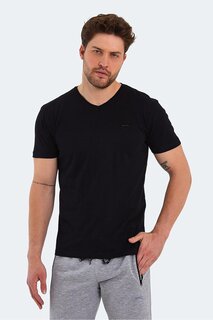 Мужская футболка SARGON KTN черная SLAZENGER