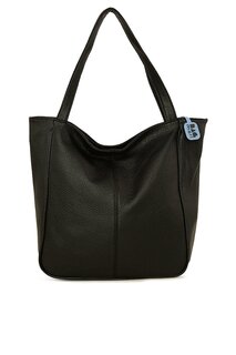 Текстурированная повседневная сумка со шнурком Bagmori, черный
