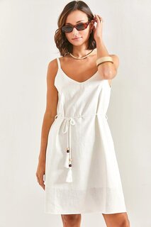 Женское трикотажное платье Flam 5907 SHADE, белый