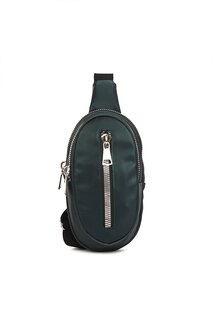Толстая сумка через плечо с двойной молнией Bagmori, зеленый