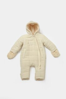 Муслиновый комбинезон космонавта BabyCosy Organic Wear, камень