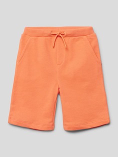 Спортивные шорты с боковыми карманами s.Oliver, оранжевый
