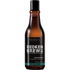 Brews Мятный шампунь 300мл, Redken