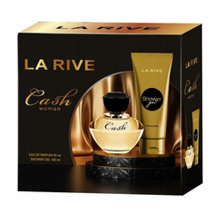 Подарочный набор La Rive Cash Woman EDP 90 мл парфюма + 100 мл геля для душа - новый и оригинальный!