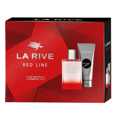 Подарочный набор La Rive RED LINE EDT 90 мл парфюма + 100 мл геля для душа Новое и оригинальное!