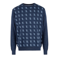 Джемпер Billionaire Crewneck, джинсовый