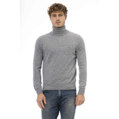 Водолазка Billionaire High Neck Sweater, серый меланж