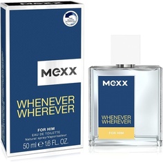 Туалетная вода-спрей Wherever Man 50 мл, Mexx