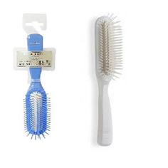 Пневматические зубы щетки 12 Ax6360 пластиковые тонкие пластиковые совместимые для волос, Acca Kappa