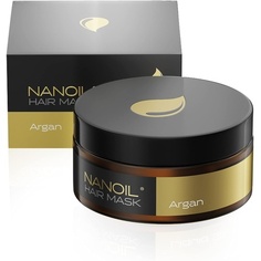 Маска для волос Аргана 300мл - Регенерация и реконструкция, улучшение слабых волос, интенсивное восстановление волос, Nanoil
