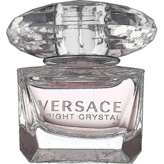 Туалетная вода-спрей Bright Crystal для ее дорожного размера 5 мл с цветочным принтом, Versace