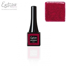 Полуперманентный лак для ногтей Стойкость 8 мл 6926 Fabric Glitter Kosmetika, Estrosa