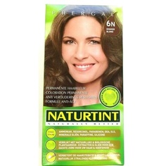 Перманентная краска для волос 6N Темно-русый 165 мл, Naturtint