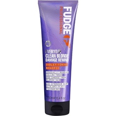 Профессиональный шампунь на каждый день Clean Blonde Damage Rewind Purple 250 мл, Fudge