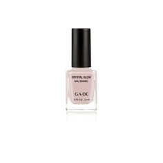 Лак для ногтей Crystal Glow Nail Enamel 13 мл, цвет 606 Barely Rose, Ga-De